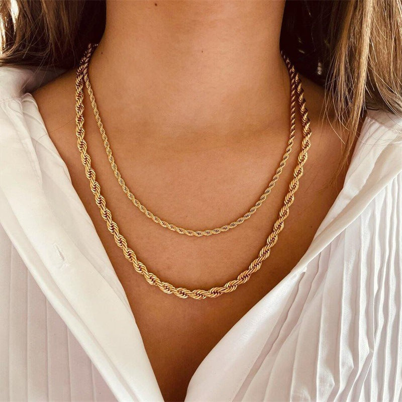 Olivia-ketting met touw