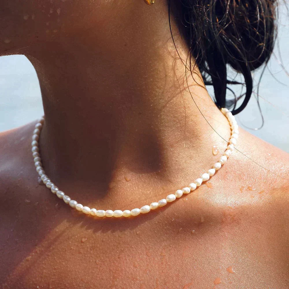 Ketting met zoetwaterparels