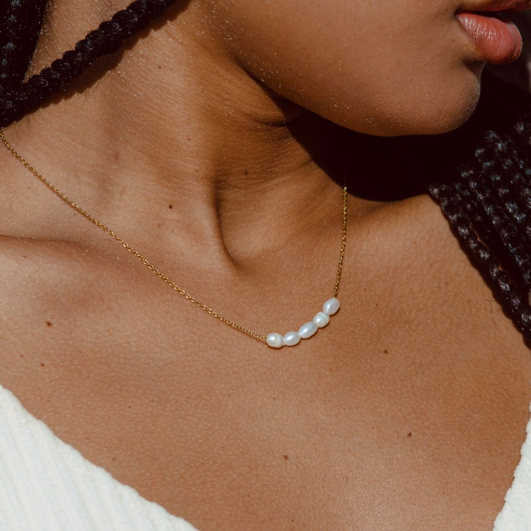Zoetwaterparels Ketting