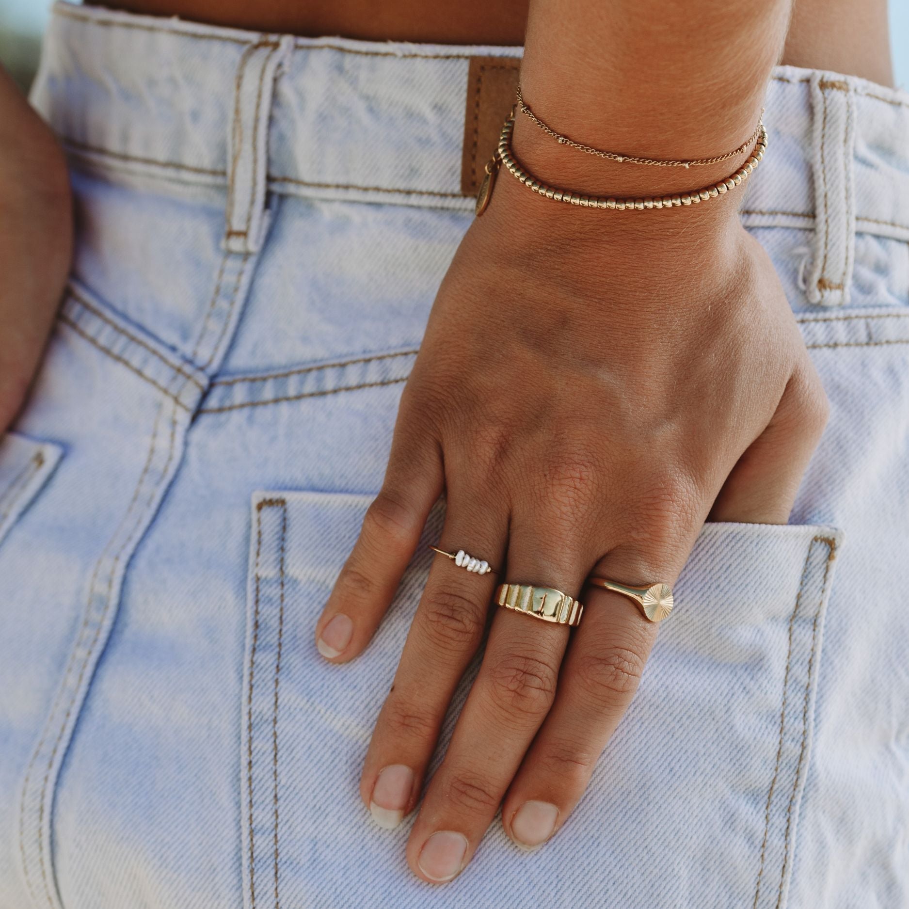 Afgedichte ring
