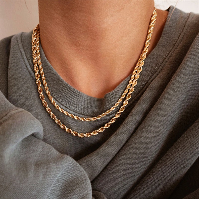 Olivia-ketting met touw