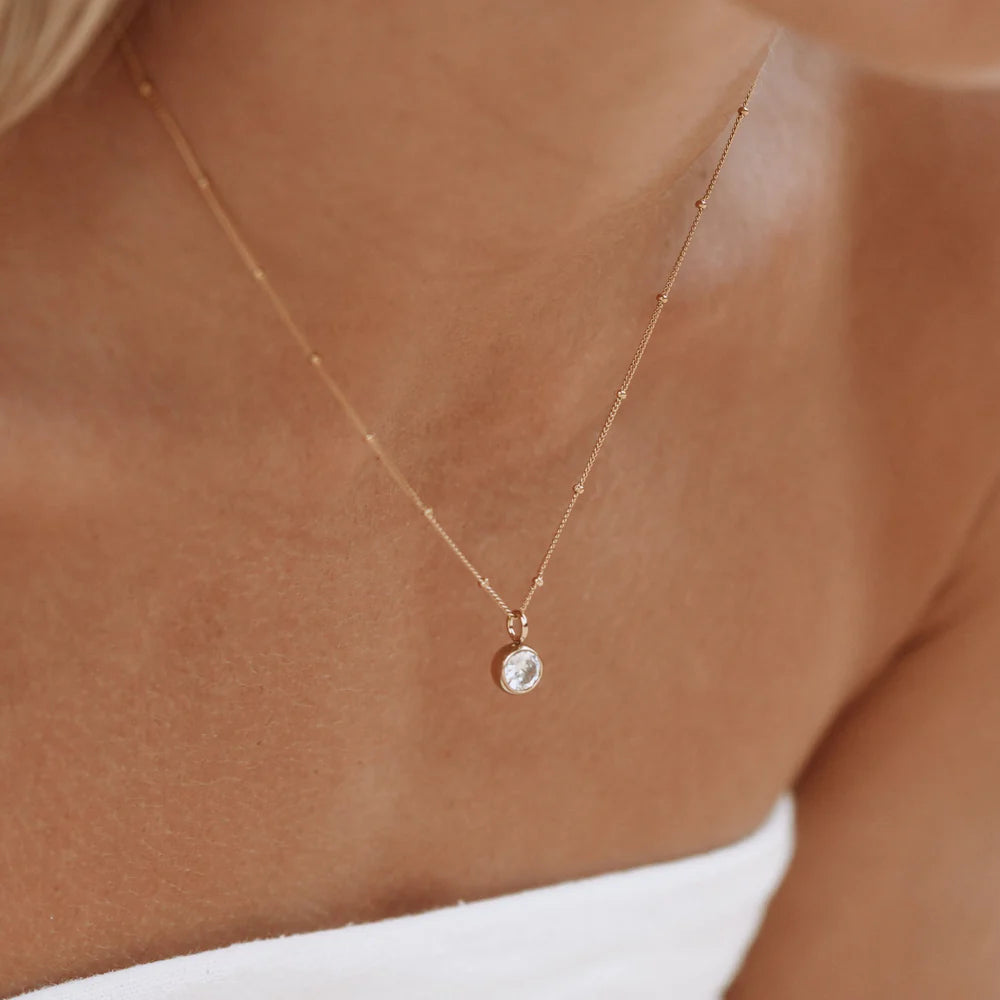 Lyra-ketting met geboortesteen