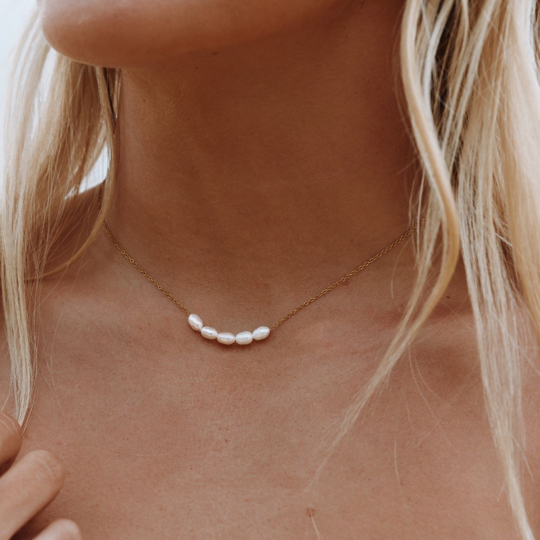 Zoetwaterparels Ketting