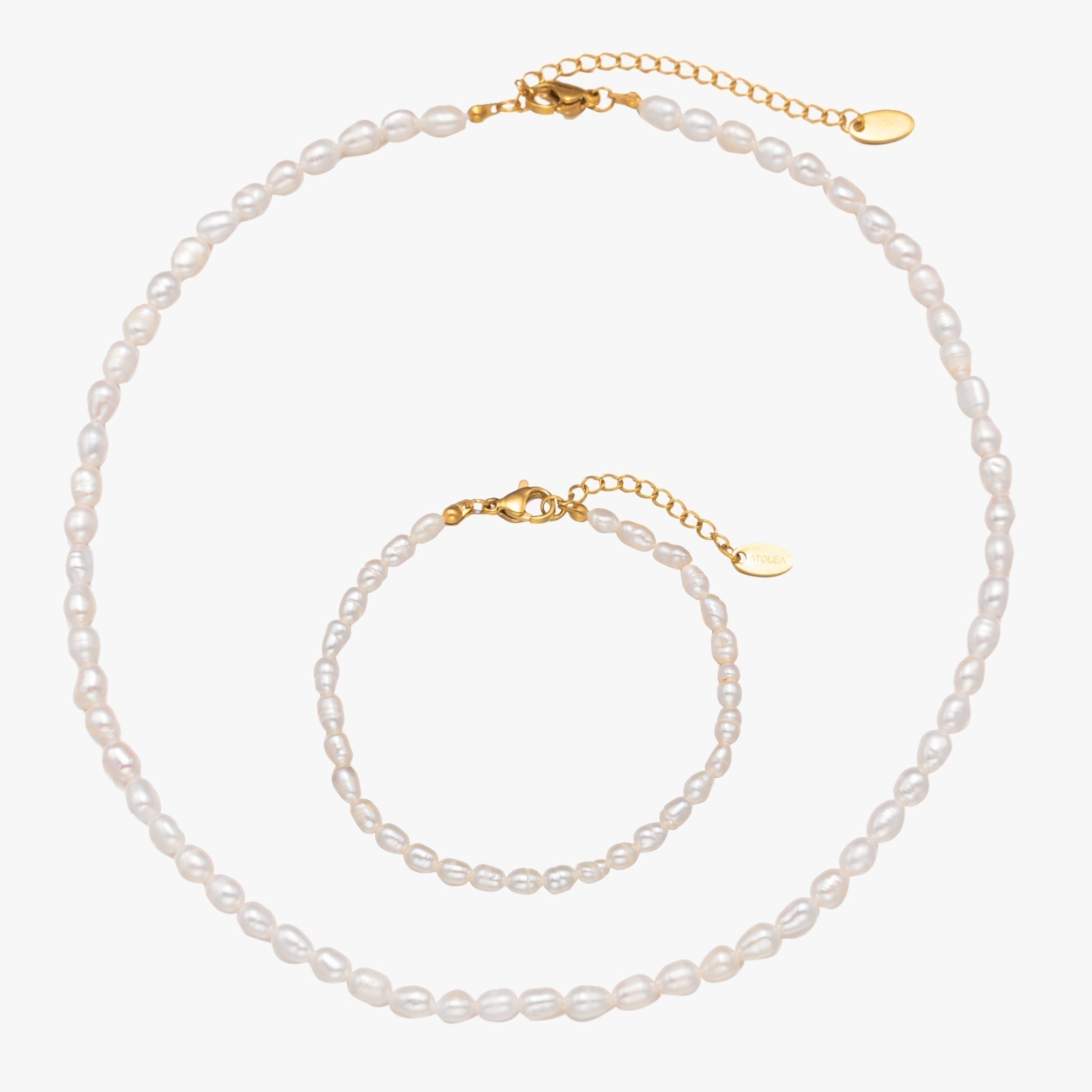 Ketting met zoetwaterparels