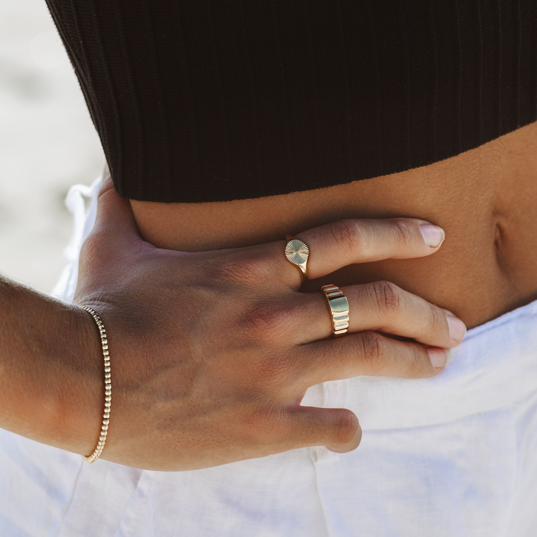 Afgedichte ring