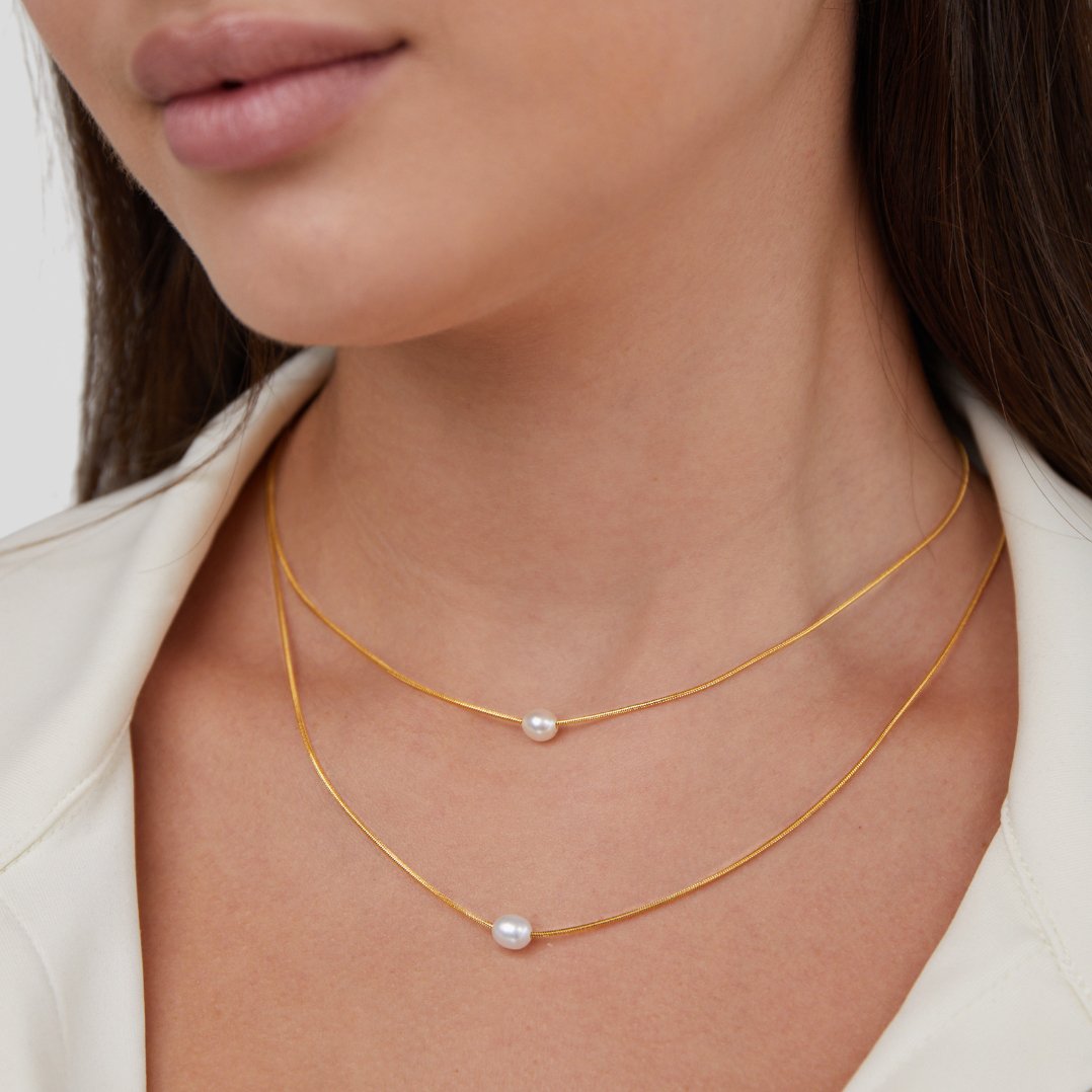 Meerdelig parelketting