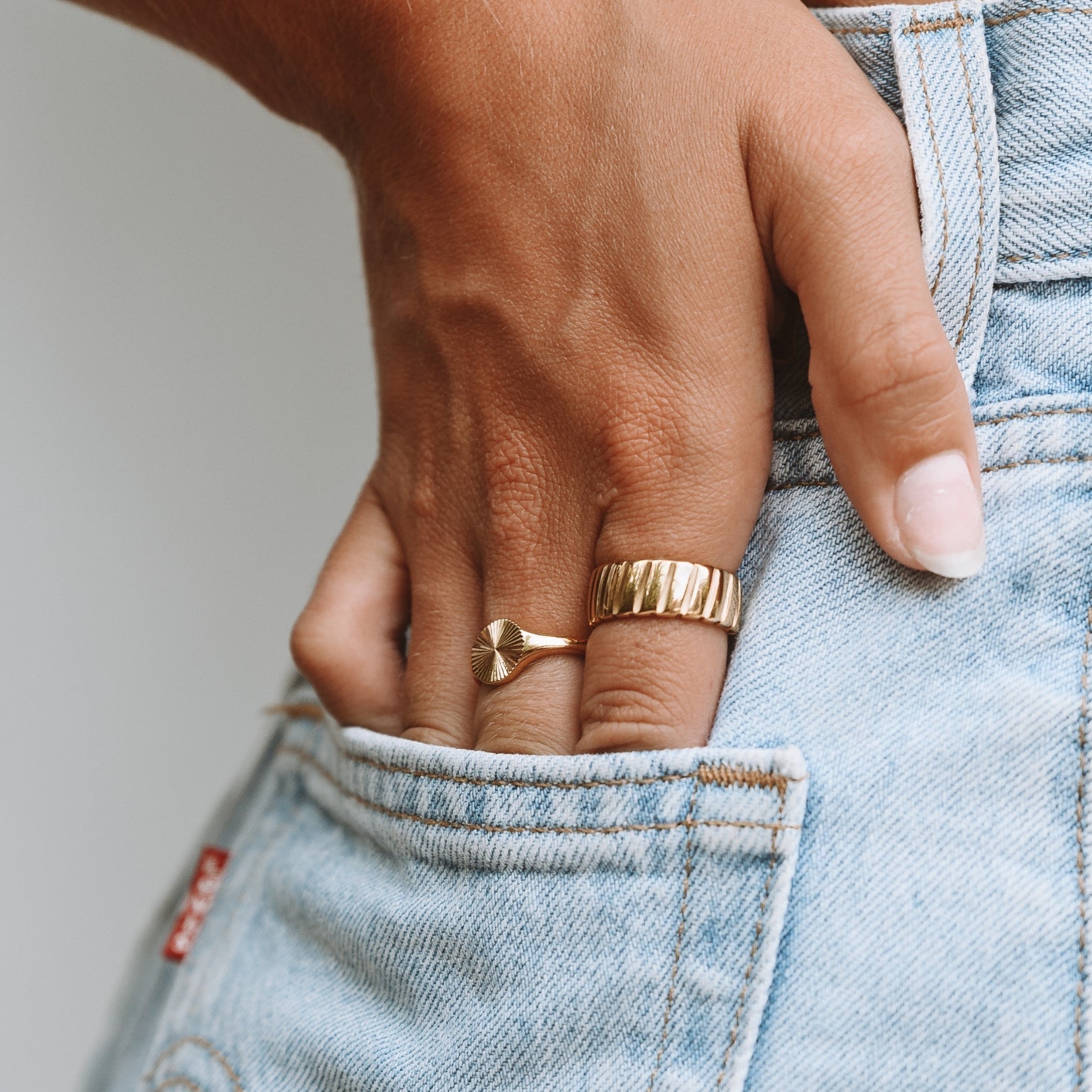 Afgedichte ring