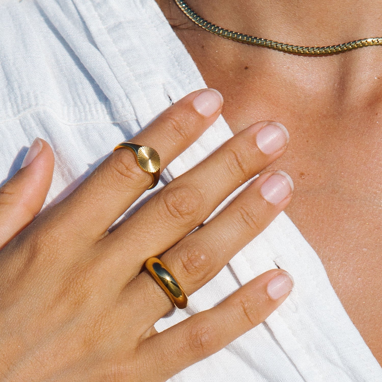 Afgedichte ring